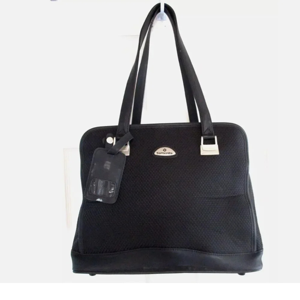 Samsonite Carry On Overnight Bag Travel Tote‎ Weekender Luggage Black